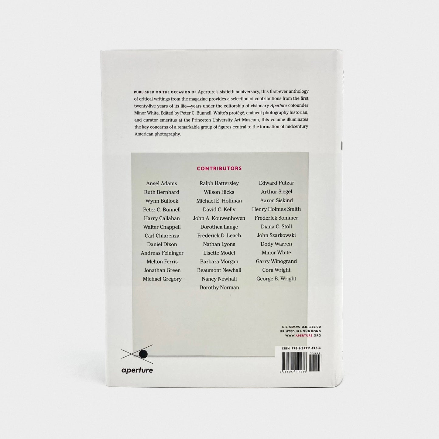 Aperture Magazine Anthology: The Minor White Years, 1952-1976
