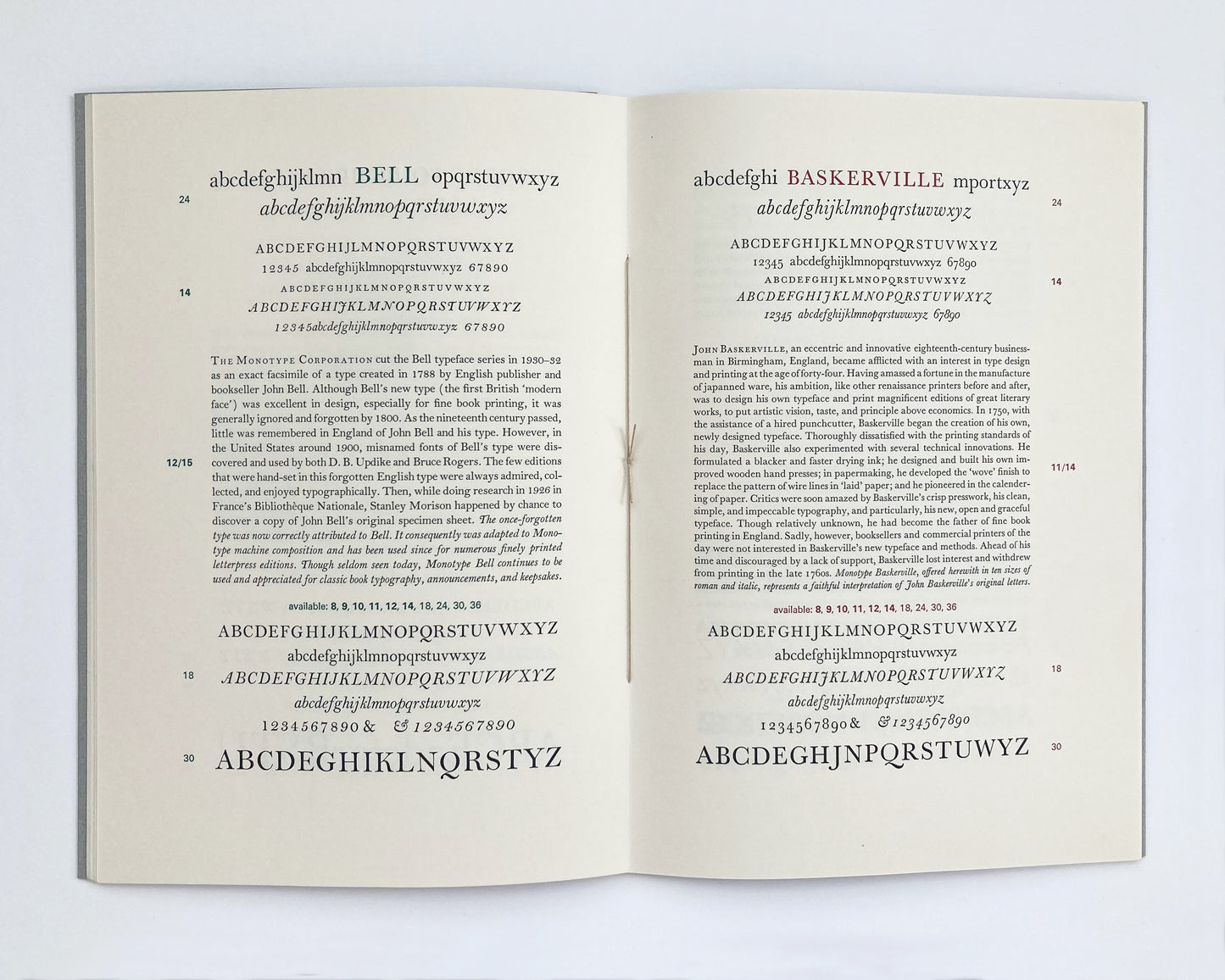 Miscellaneous Monotype Borders and Ornaments Including Specimens