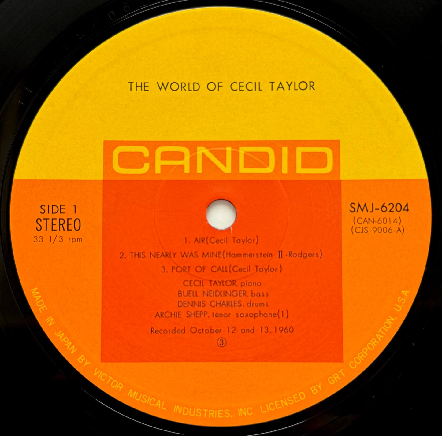 The World Of Cecil Taylor