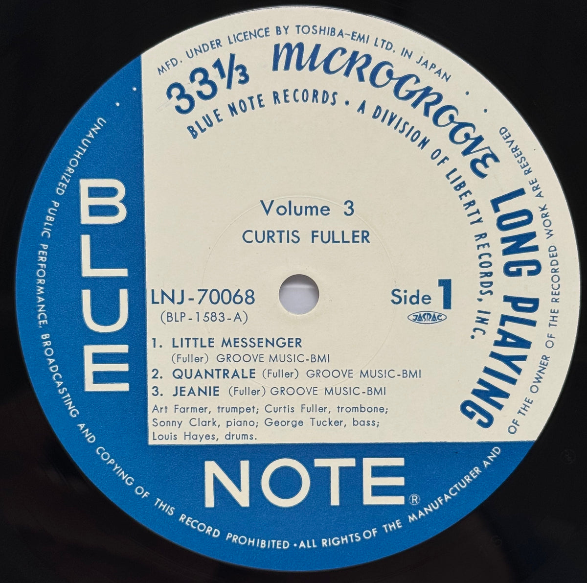 Curtis Fuller – Volume 3