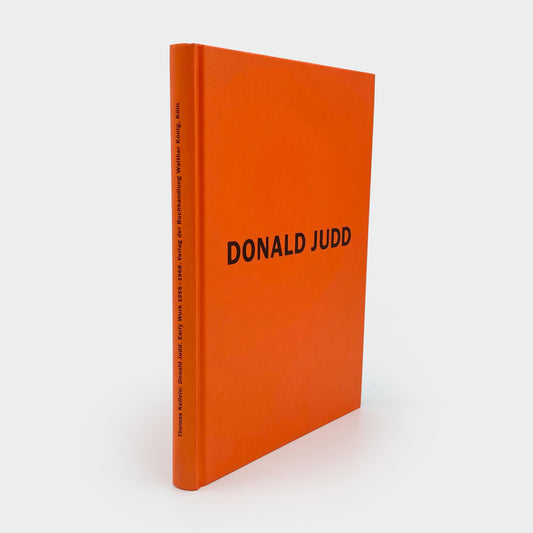 Donald Judd: Early Work 1955–1968