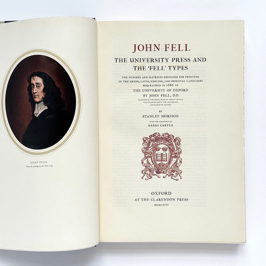John Fell, The University Press and the 'Fell' Types