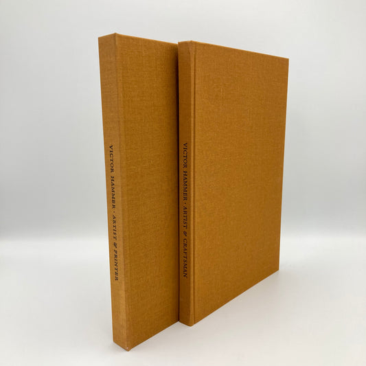 Victor Hammer: Artist & Printer. Victor Hammer: Artist and Craftsman - Two Volumes.