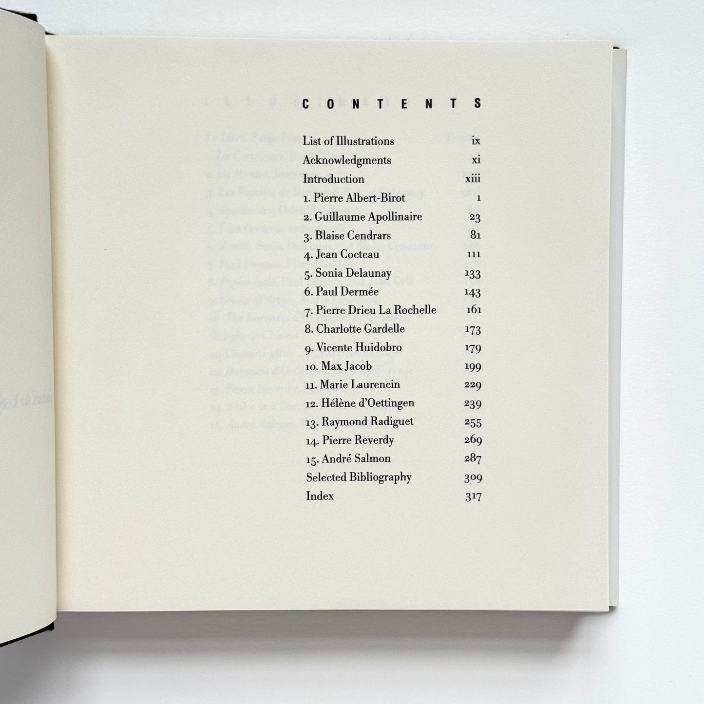 The Cubist Poets in Paris: An Anthology