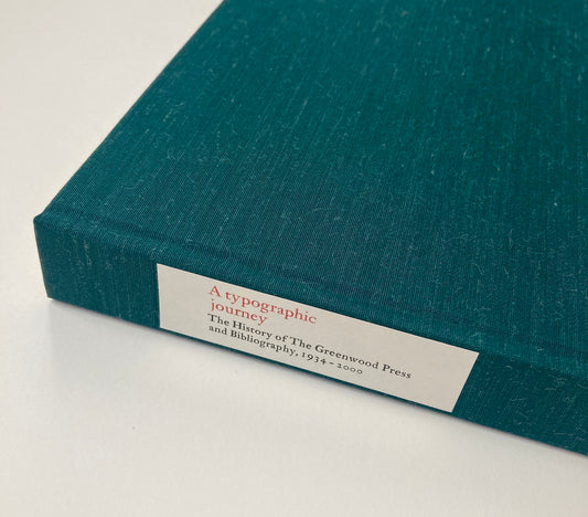A Typographic Journey: The History of the Greenwood Press and Bibliography, 1934–2000
