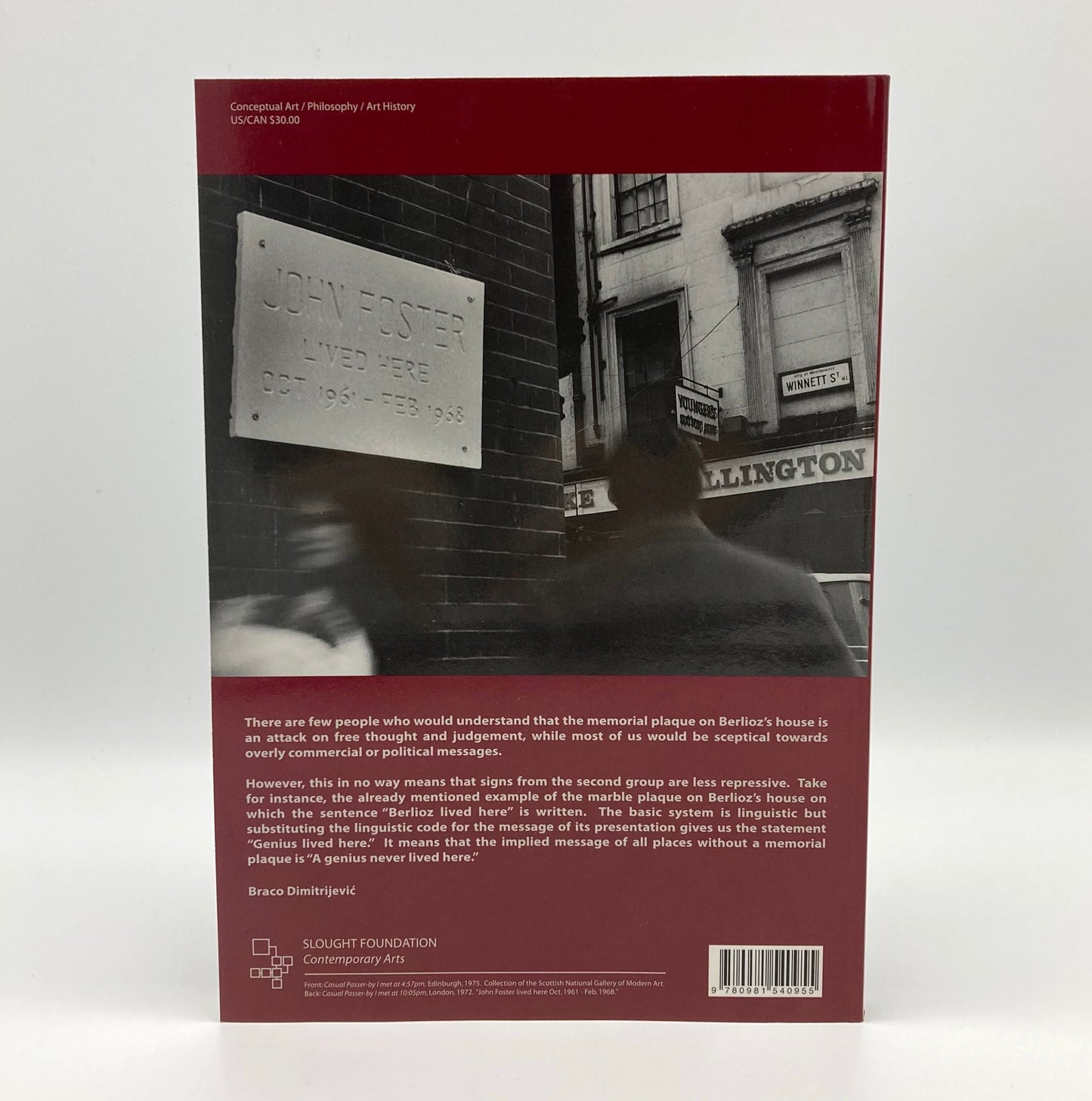 Braco Dimitrijevic: Tractatus Post-Historicus (1976)