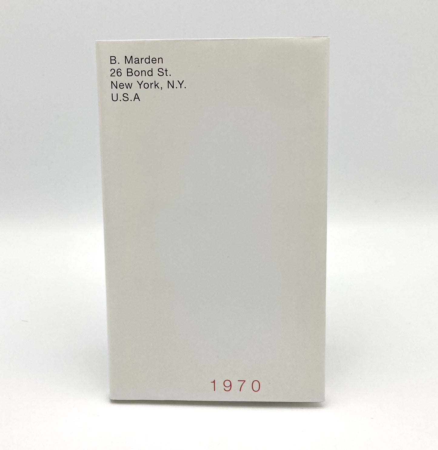 Book of Images, 1970