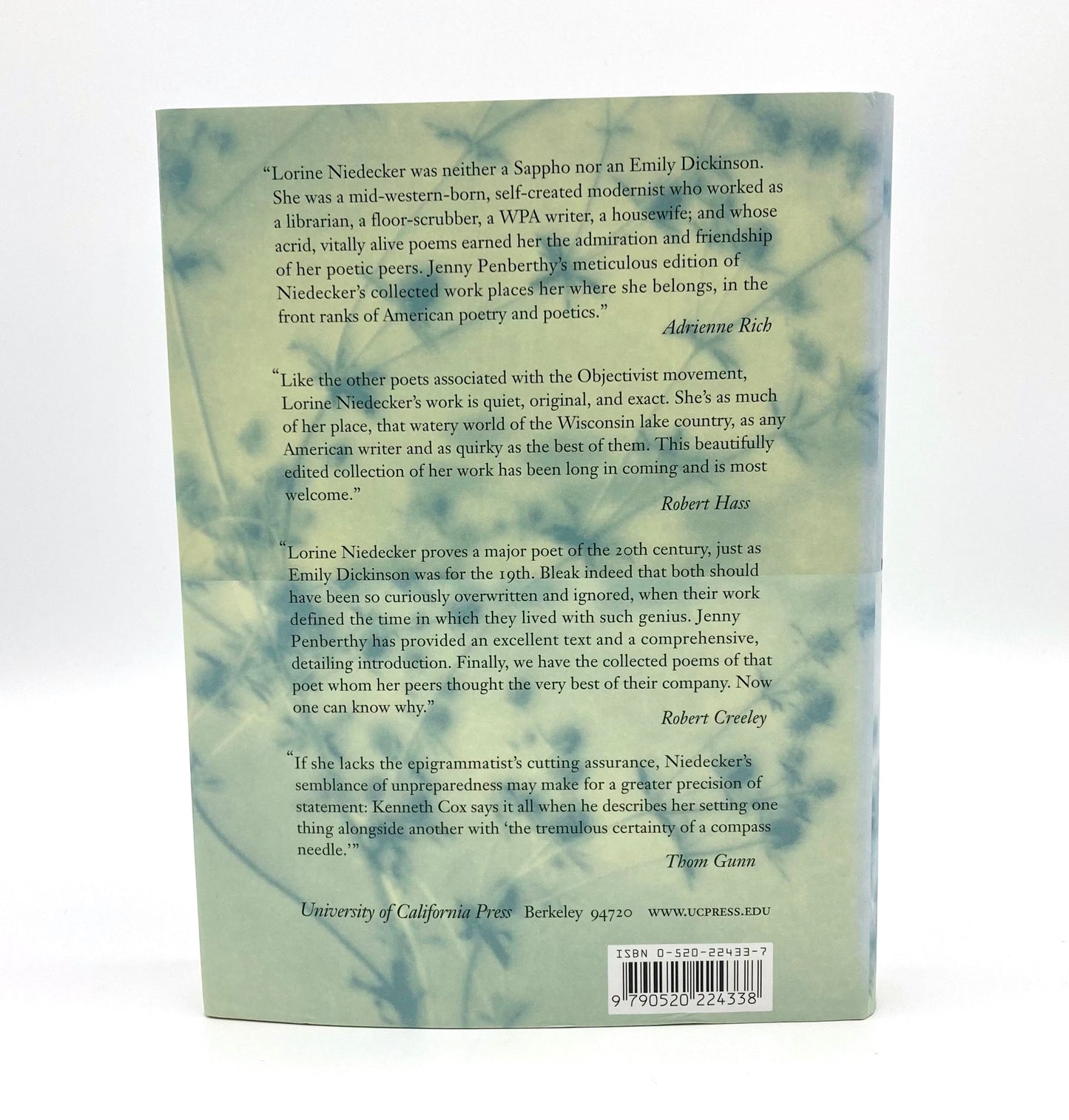Lorine Niedecker: Collected Works