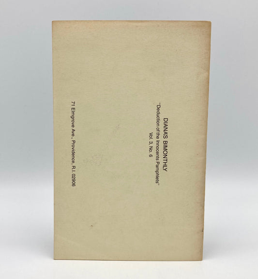 A Journal Entry of Hannah Weiner