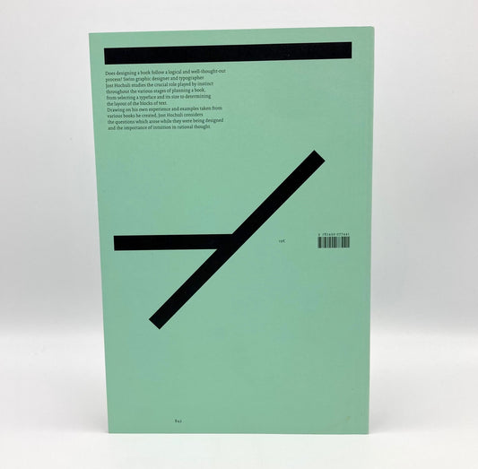 Jost Hochuli - Systematic Book Design?