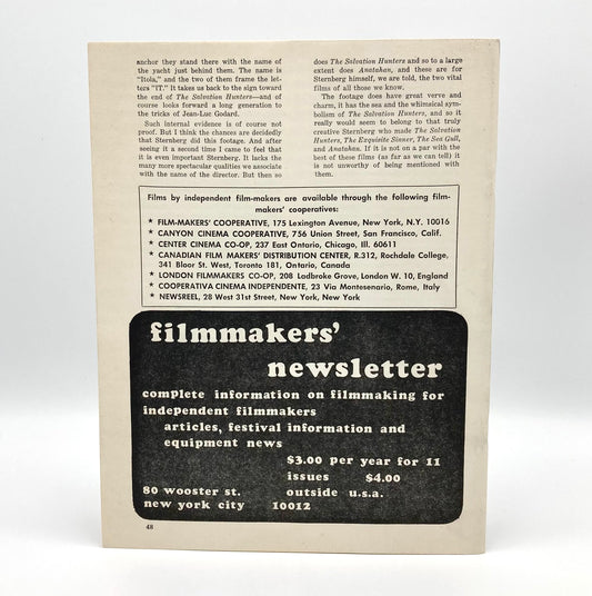 Film Culture Number 47