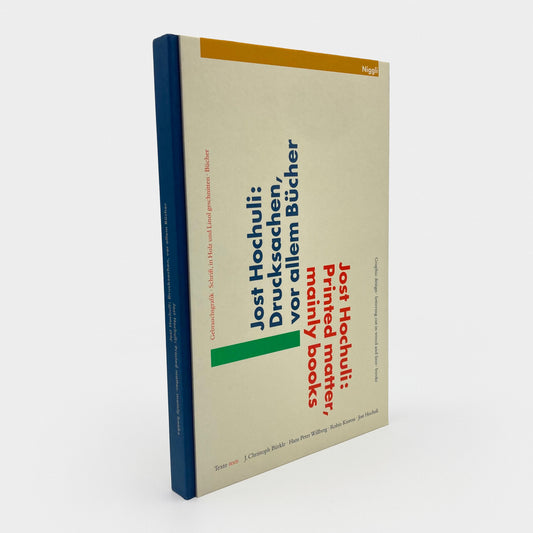 Jost Hochuli: Printed Matter, Mainly Books