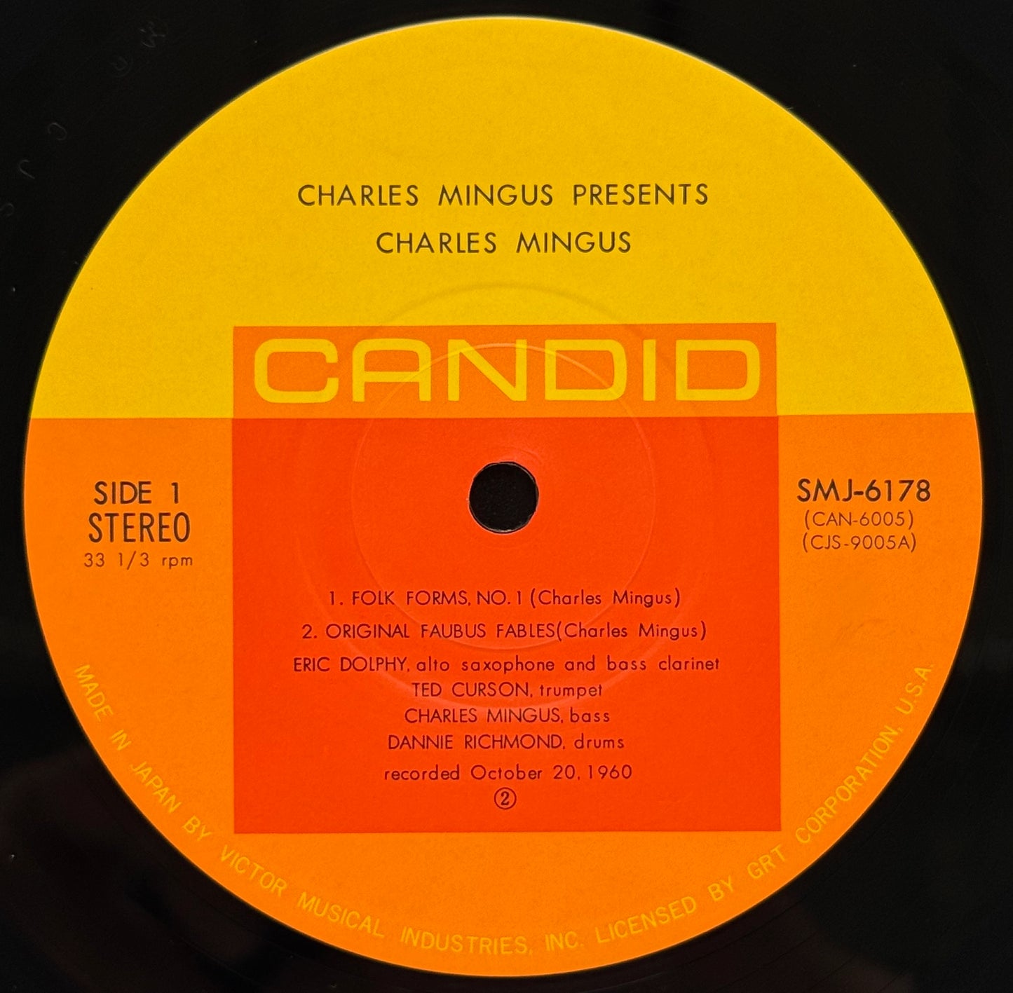 Charles Mingus Presents Charles Mingus