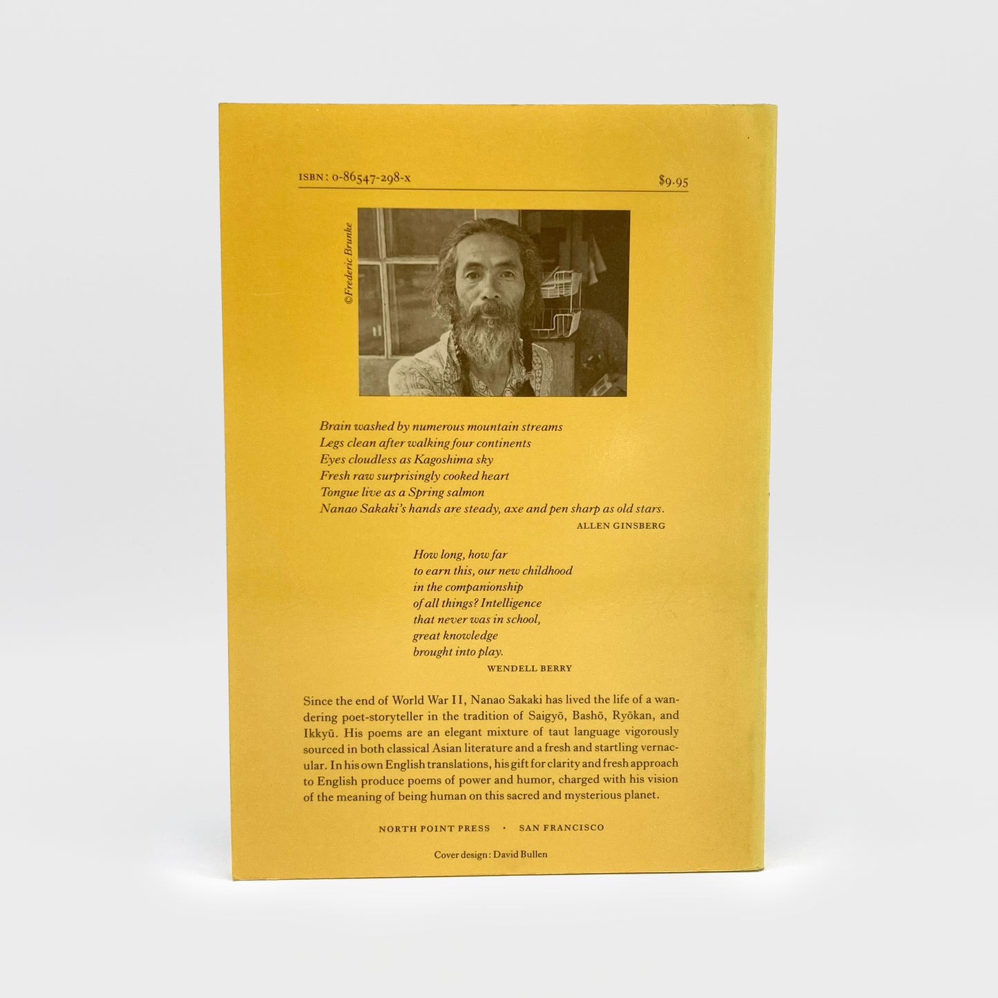 Break the Mirror: The Poems of Nanao Sakaki - Signed