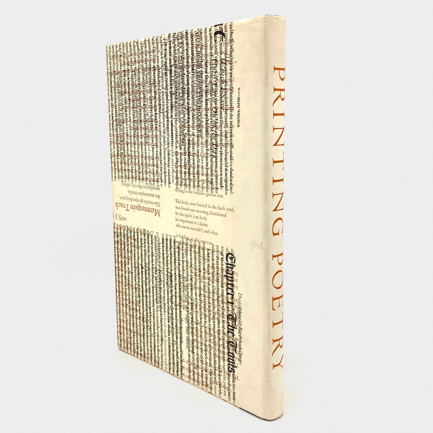 Printing Poetry: A Workbook in Typographic Reification