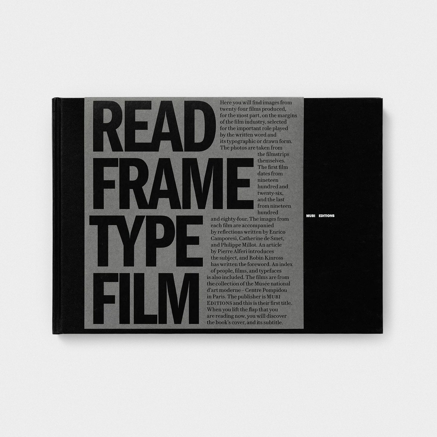 Read Frame Type Film: Or, Written on the Screen
