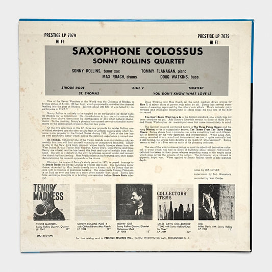 Saxophone Colossus