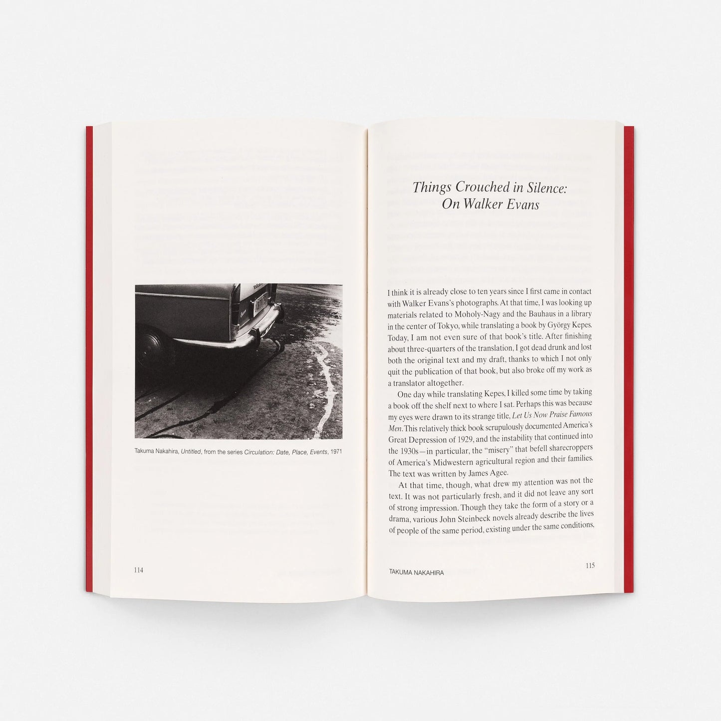 At the Limits of the Gaze: Selected Writings by Takuma Nakahira