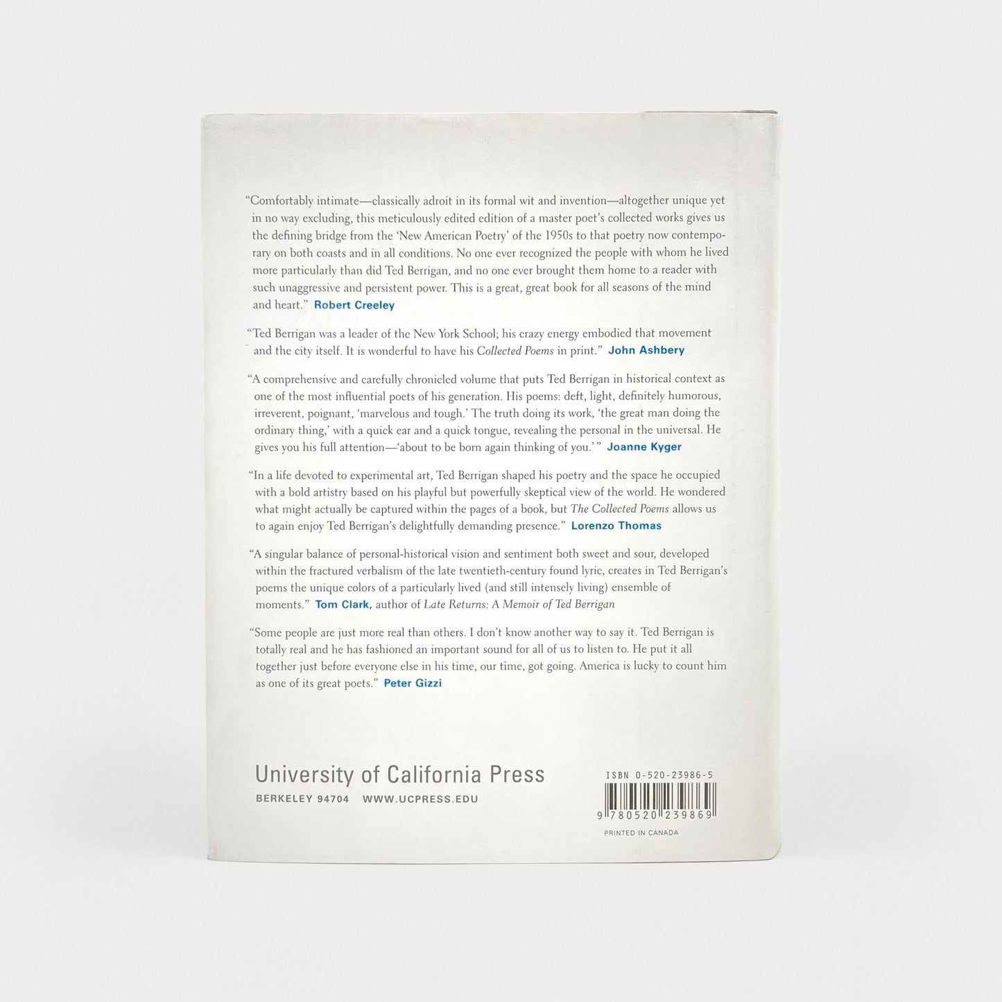 The Collected Poems of Ted Berrigan