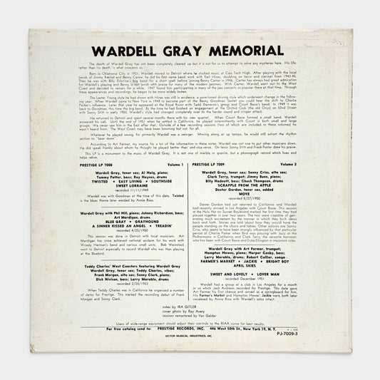 Wardell Gray Memorial Volume Two