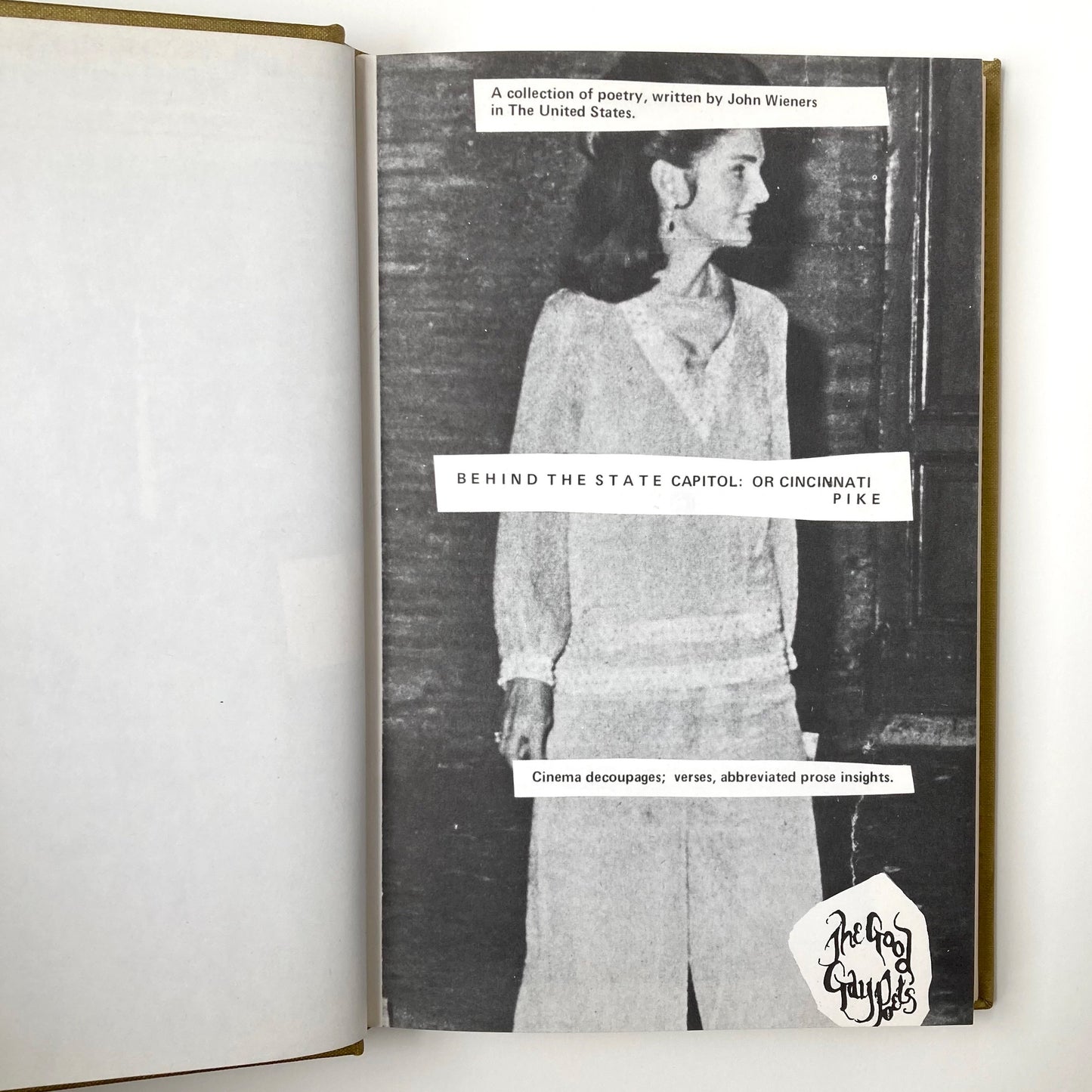 Behind the State Capitol: or Cincinnati Pike