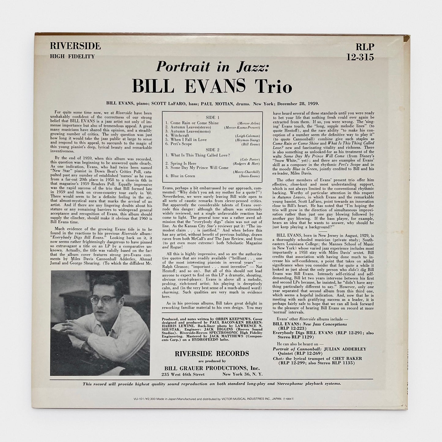 Portrait in Jazz