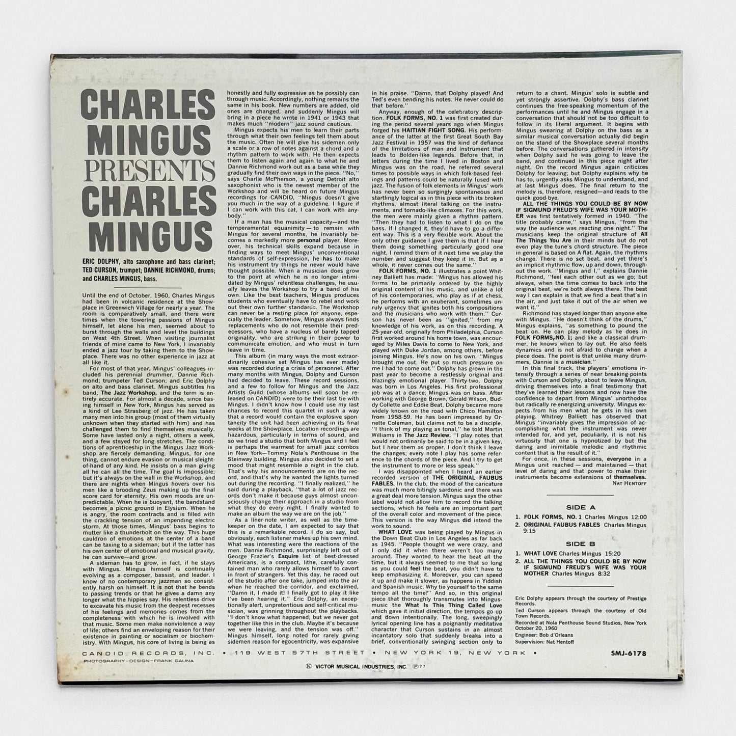 Charles Mingus Presents Charles Mingus