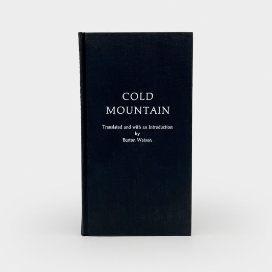 Cold Mountain: 100 Poems by the T'ang Poet Han-shan