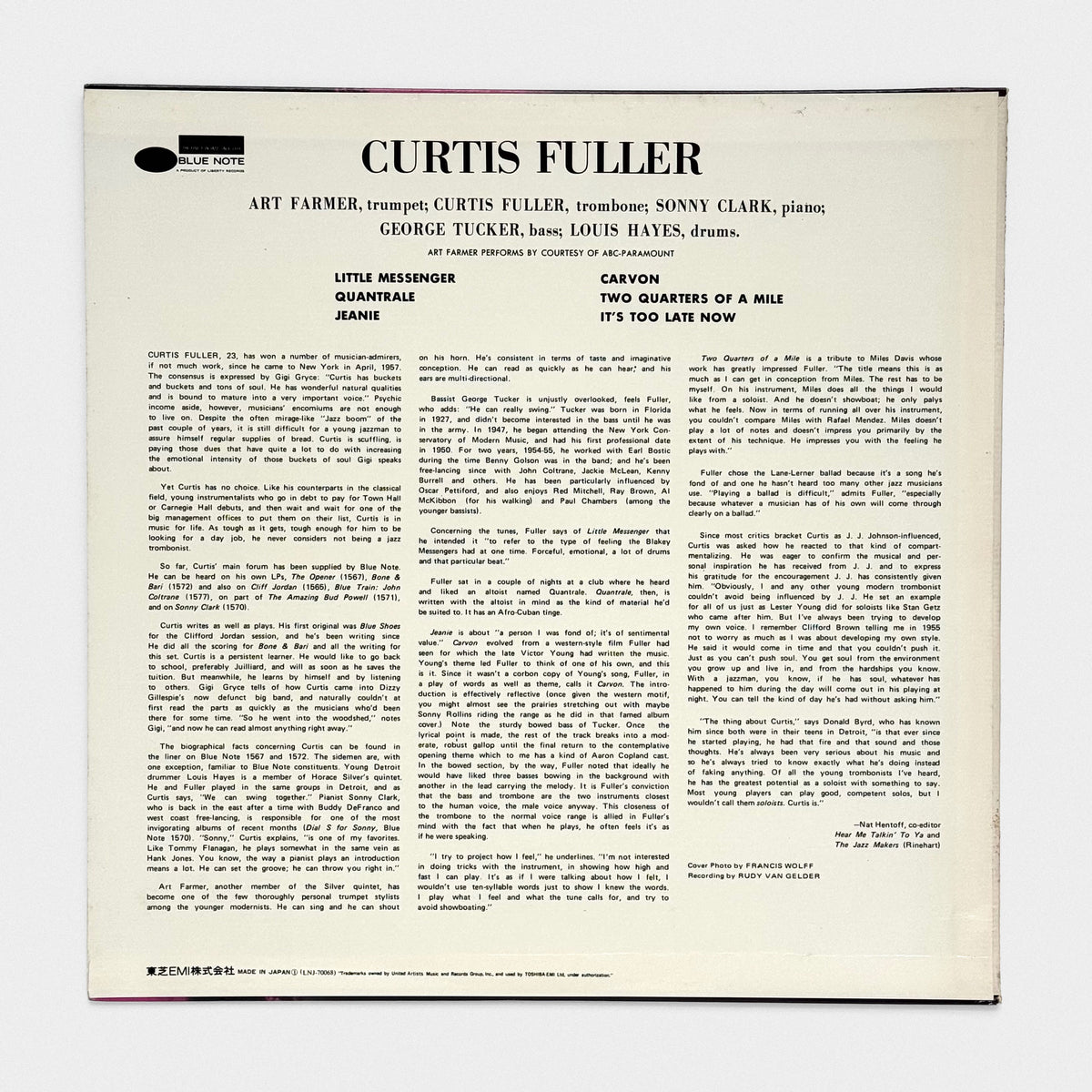 Curtis Fuller – Volume 3