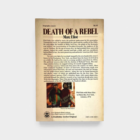 Death of a Rebel (Starring Phil Ochs and a Small Circle of Friends)