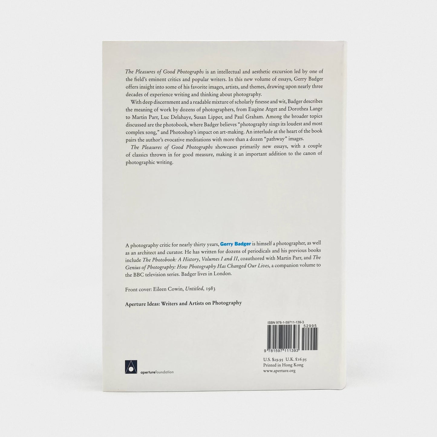 The Pleasures of Good Photographs