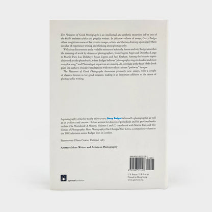 The Pleasures of Good Photographs