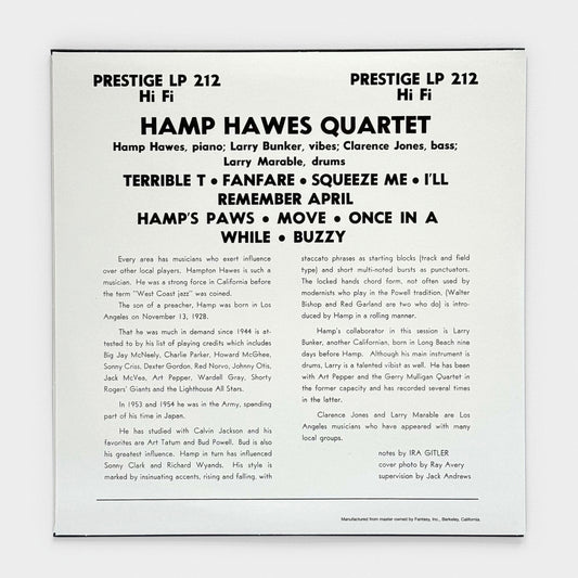 Hampton Hawes Quartet