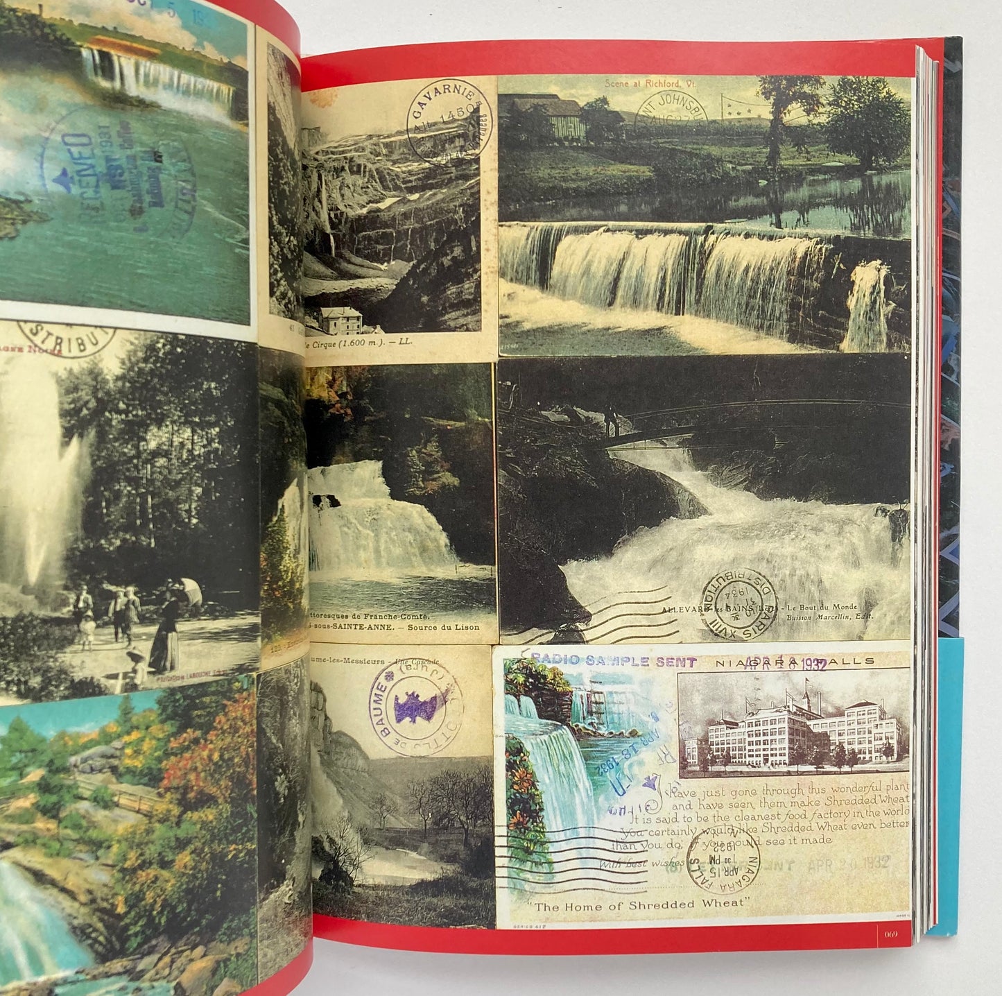 Waterfall Rapture Postcards Of Falling Water. My Addiction My Collection My Edition