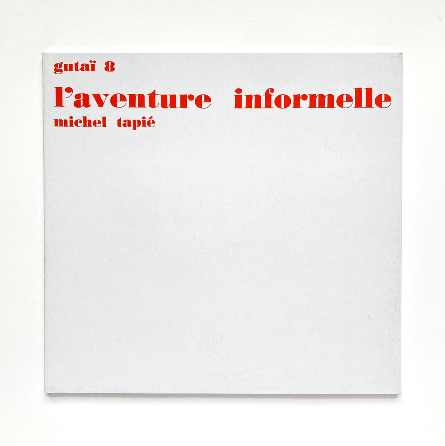 Gutai, Facsimile Edition, 12-Volume Boxed Set with Supplement