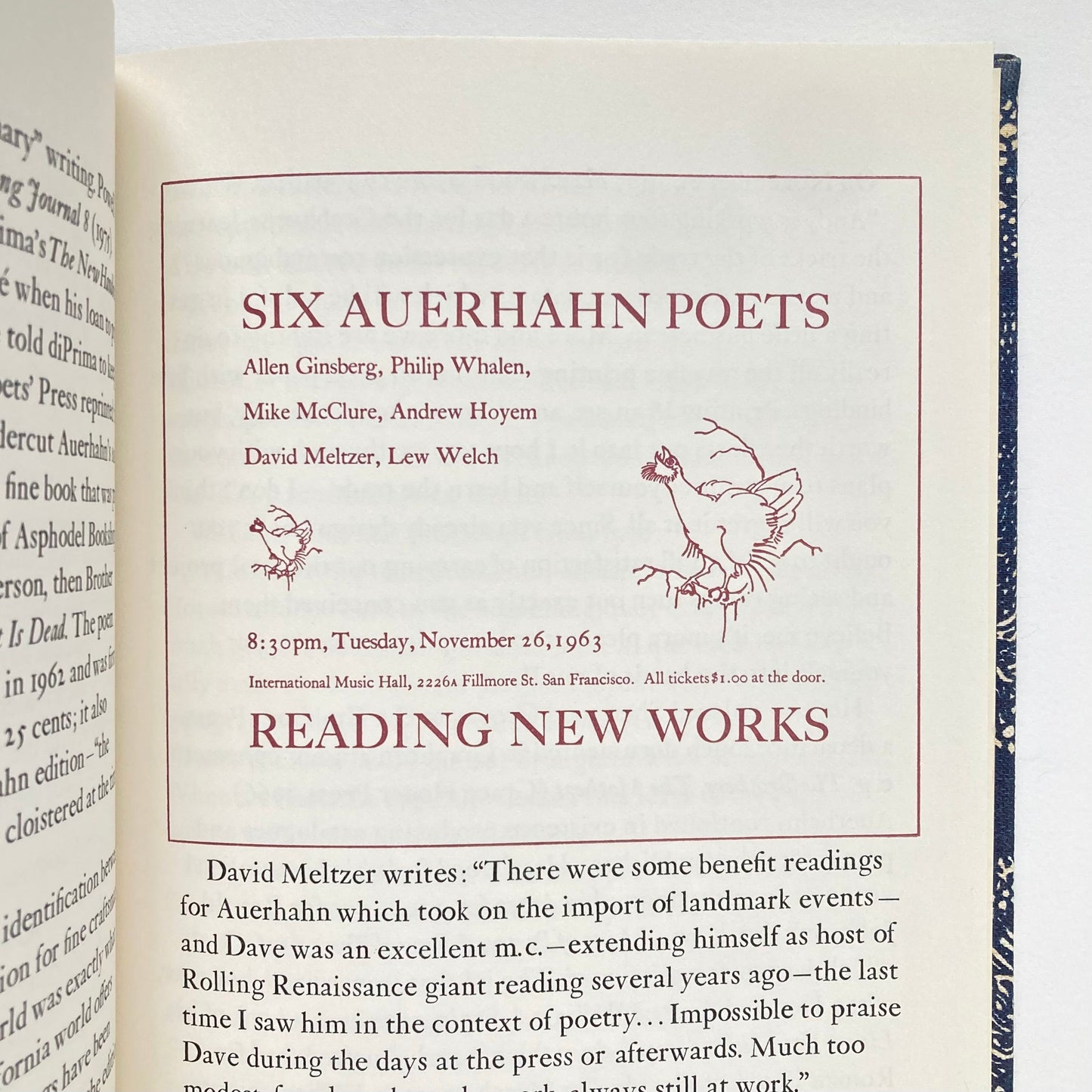 A Bibliography of the Auerhahn Press & its successor Dave Haselwood Books