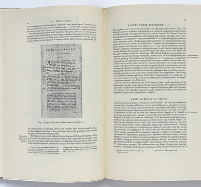 John Fell, The University Press and the 'Fell' Types
