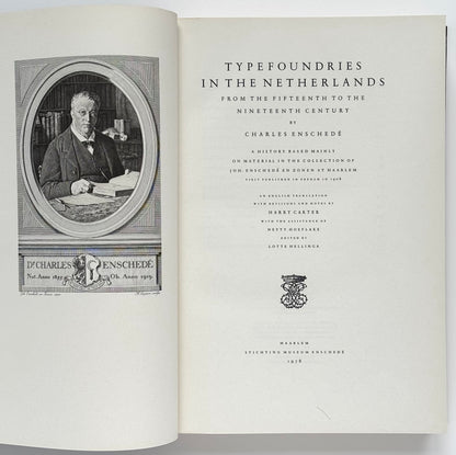 Typefoundries in the Netherlands, From the Fifteenth to the Nineteenth Century