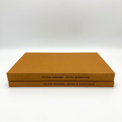 Victor Hammer: Artist & Printer. Victor Hammer: Artist and Craftsman - Two Volumes.