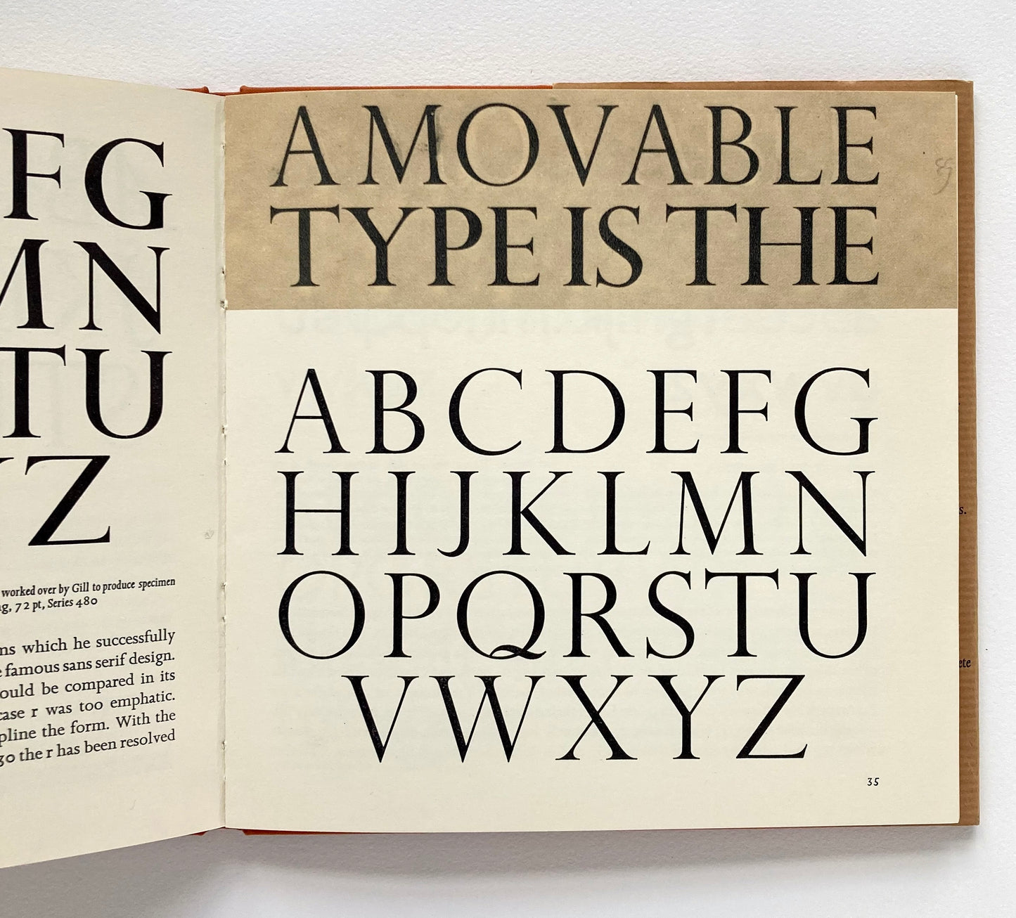 The Letter Forms and Type Designs of Eric Gill