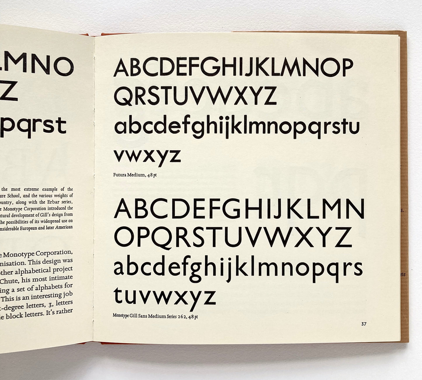 The Letter Forms and Type Designs of Eric Gill