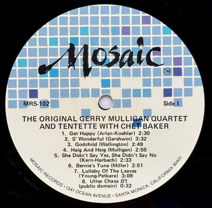 The Original Gerry Mulligan Quartet And Tentette With Chet Baker – The Complete Pacific Jazz And Capitol Recordings