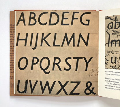 The Letter Forms and Type Designs of Eric Gill