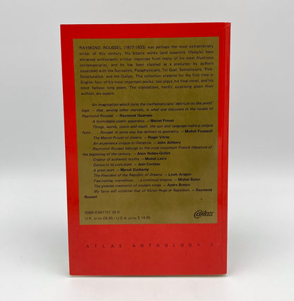 Raymond Roussel: Selections From Certain of His Books