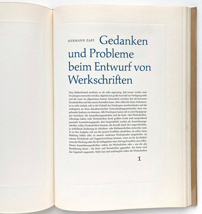Typographische Variationen (Typographic Variations)
