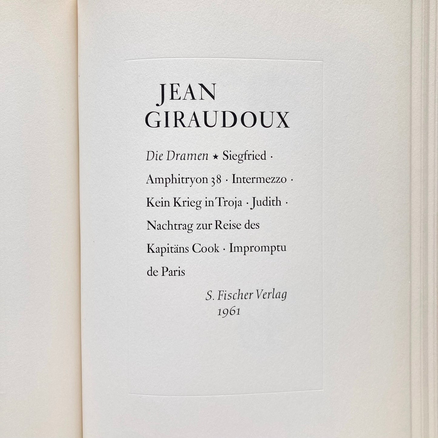 Typographic Variations designed by Hermann Zapf on themes in contemporary book design and typography