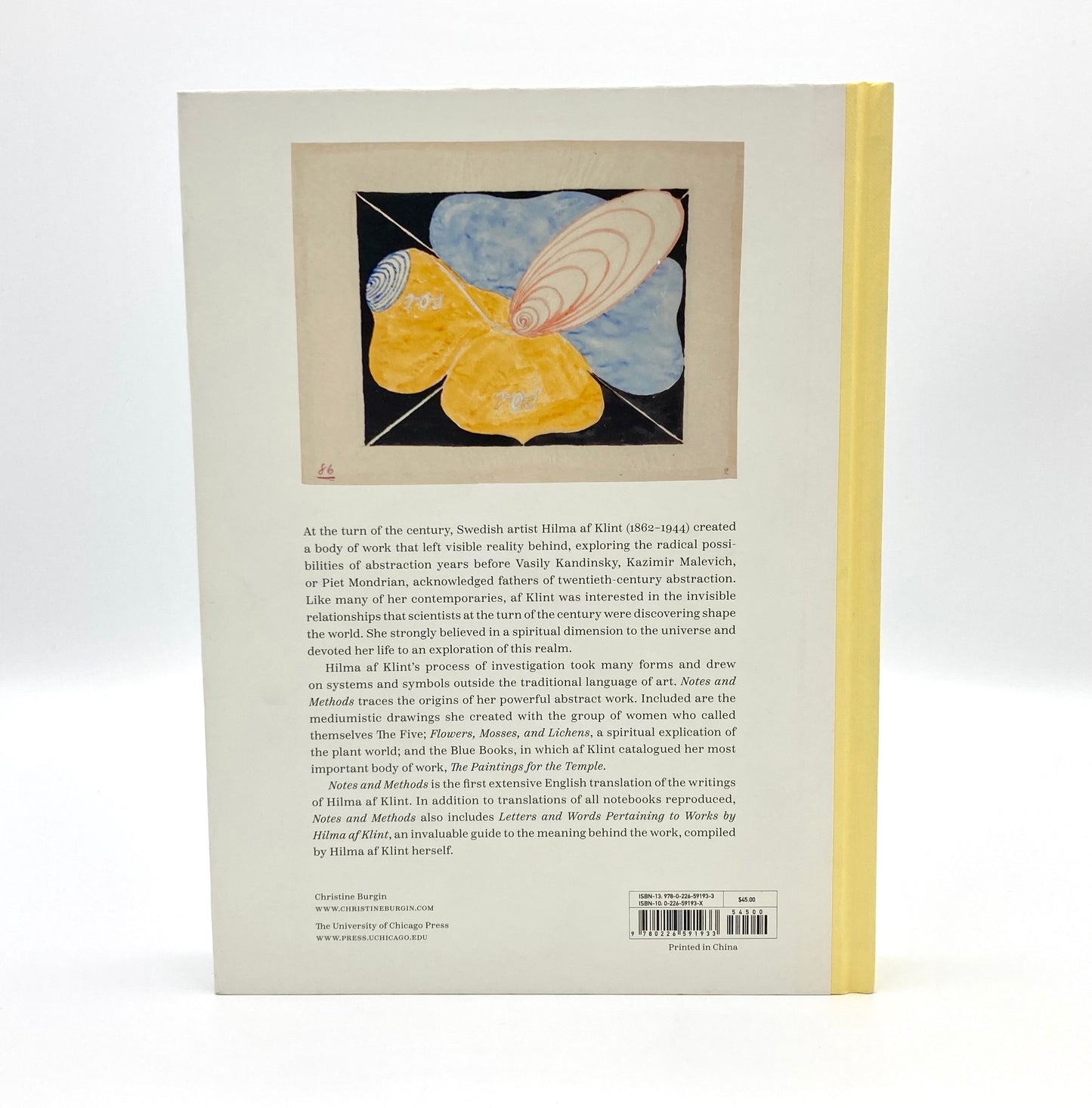 Hilma af Klint: Notes and Methods