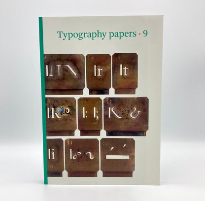 Typography Papers 9