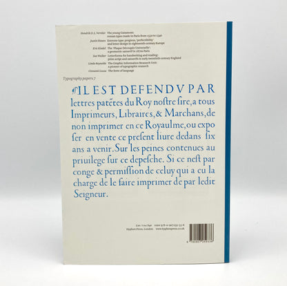 Typography Papers: Number 7