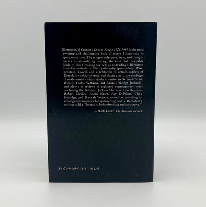 Content's Dream: Essays 1975-1984